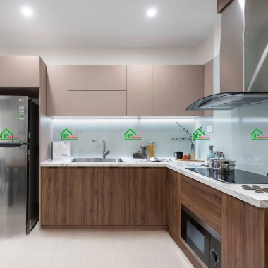 TỦ BẾP GỖ CÔNG NGHIỆP AN CƯỜNG TB42​​​​​​​