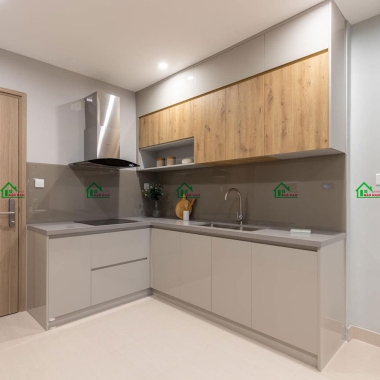 TỦ BẾP GỖ CÔNG NGHIỆP AN CƯỜNG TB44​​​​​​​