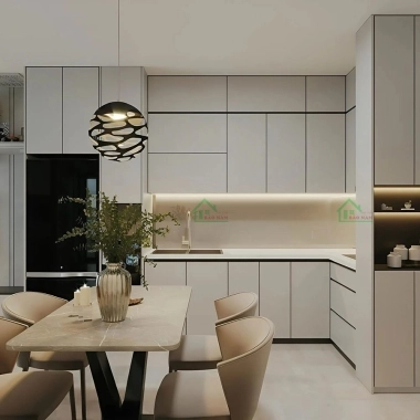TỦ BẾP GỖ CÔNG NGHIỆP AN CƯỜNG TB67​​​​​​​