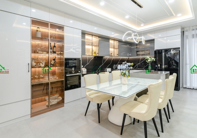 55+ Mẫu Tủ Bếp Gỗ Đẹp, Hiện Đại, Giá Tốt Nhất 2025