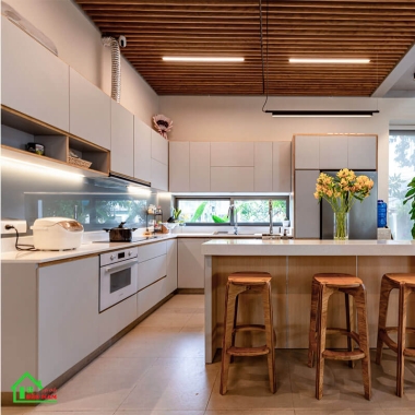 TỦ BẾP GỖ ĐẸP TB07​​​​​​​