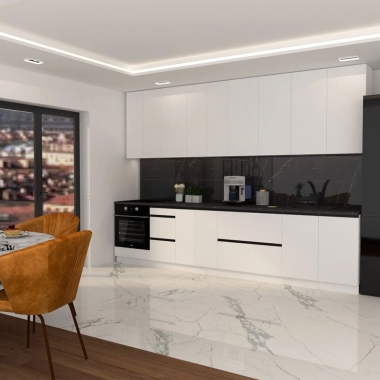 TỦ BẾP GỖ MDF AN CƯỜNG TB56​​​​​​​