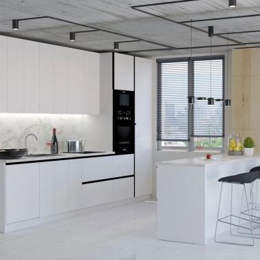 TỦ BẾP GỖ MDF PHỦ MELAMINE TB55​​​​​​​