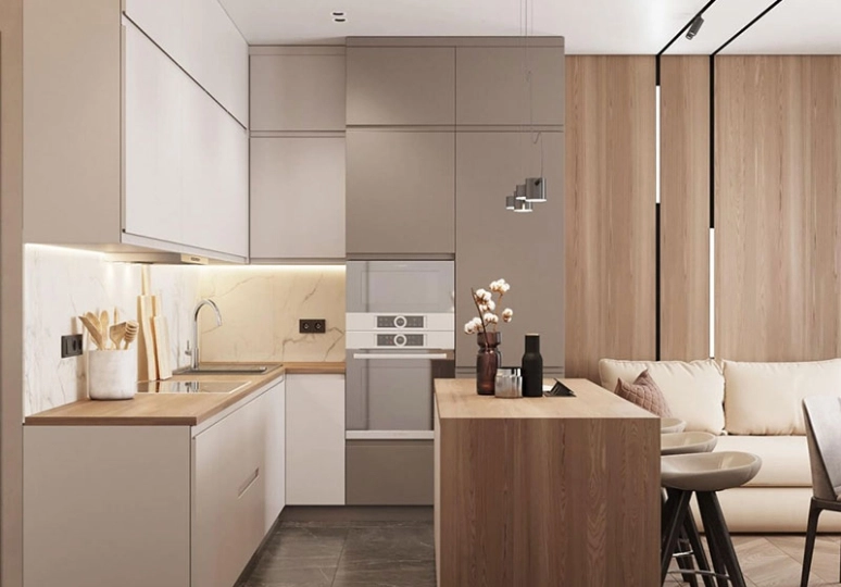                              100+ Mẫu Tủ Bếp MDF An Cường, Phủ Acrylic Hiện Đại Bền Đẹp