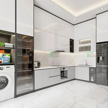 TỦ BẾP MDF AN CƯỜNG LÕI XANH CHỐNG ẨM TB77​​​​​​​