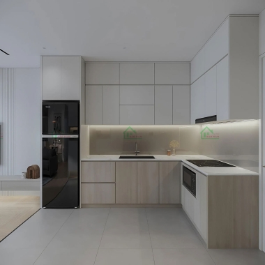 TỦ BẾP MDF PHỦ MELAMINE AN CƯỜNG TB78​​​​​​​