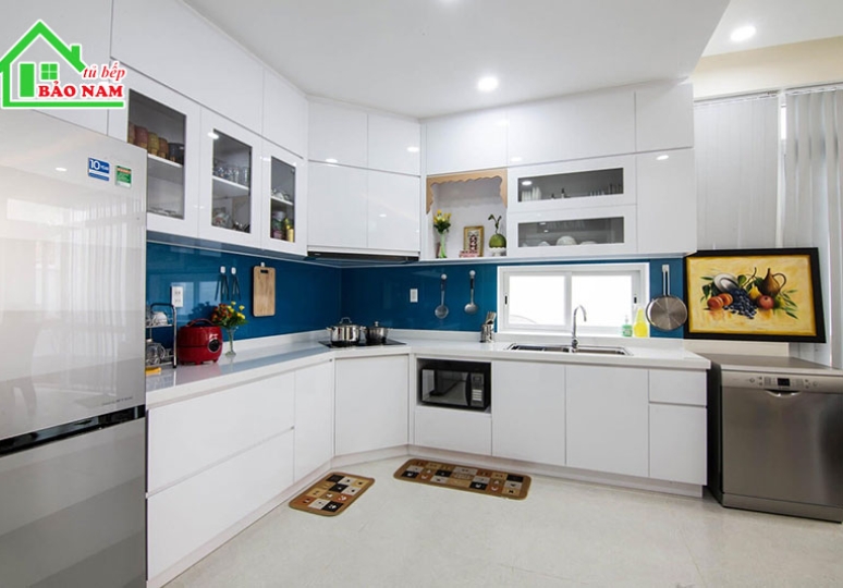 Tủ Bếp Melamine Sự Lựa Chọn Hoàn Hảo Cho Nội Thất Hiện Đại