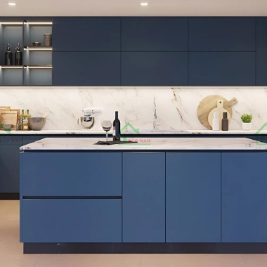 TỦ BẾP NHỰA PHỦ LAMINATE AN CƯỜNG TBN16​​​​​​​