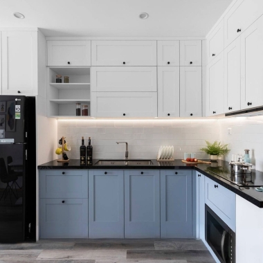 TỦ BẾP SHARKER ĐẸP HIỆN ĐẠI BSK6​​​​​​​