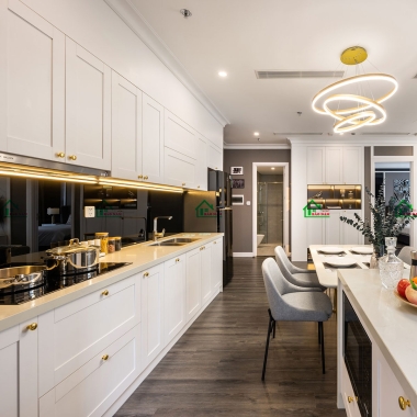 TỦ BẾP SHARKER ĐẸP HIỆN ĐẠI BSK7​​​​​​​