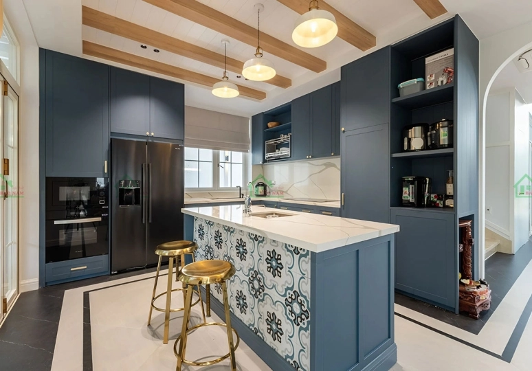                              Địa Chỉ Đóng Tủ Bếp Gỗ MDF Đẹp Giá Rẻ, Tại Thủ Đức TPHCM