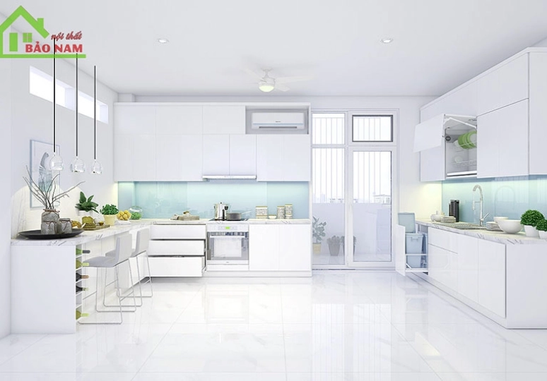                              40+ Mẫu Tủ Bếp Trên Hiện Đại, Tối Ưu Không Gian, Chất Lượng Cao