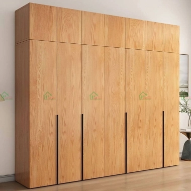 TỦ QUẦN ÁO GỖ TỰ NHIÊN ĐẸP HIỆN ĐẠI TATN34​​​​​​​