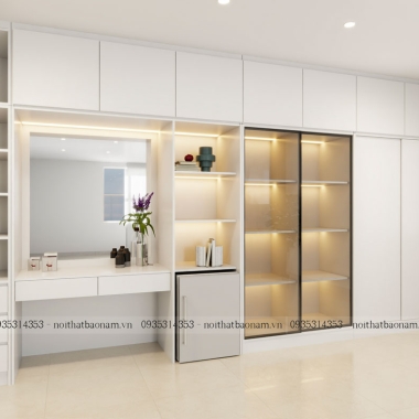 TỦ QUẦN ÁO ACRYLIC AN CƯỜNG TAR30​​​​​​​