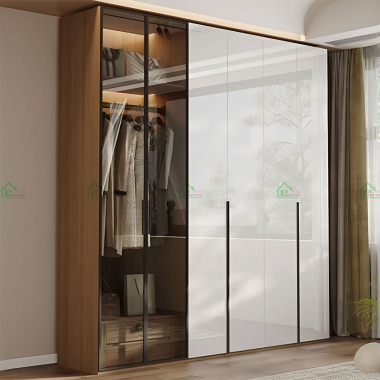 TỦ QUẦN ÁO ACRYLIC ĐẸP HIỆN ĐẠI TAR39​​​​​​​