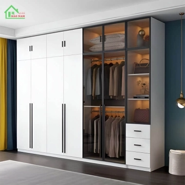TỦ QUẦN ÁO CÁNH KÍNH HIỆN ĐẠI TK12​​​​​​​
