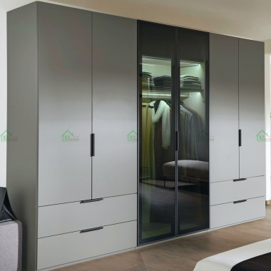 TỦ QUẦN ÁO GỖ AN CƯỜNG TA64​​​​​​​