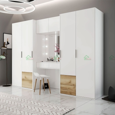 TỦ QUẦN ÁO GỖ CÔNG NGHIỆP GIÁ RẺ TA73​​​​​​​