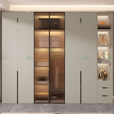 TỦ QUẦN ÁO GỖ CÔNG NGHIỆP HIỆN ĐẠI TA45​​​​​​​