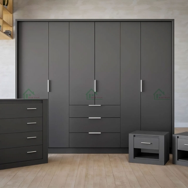 TỦ QUẦN ÁO GỖ CÔNG NGHIỆP HIỆN ĐẠI TA67​​​​​​​