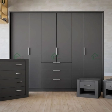 TỦ QUẦN ÁO GỖ CÔNG NGHIỆP HIỆN ĐẠI TA67​​​​​​​
