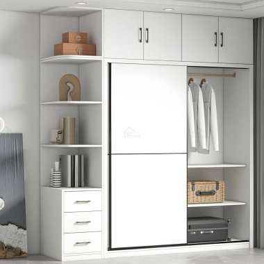 TỦ QUẦN ÁO GỖ CỬA LÙA TAL36​​​​​​​