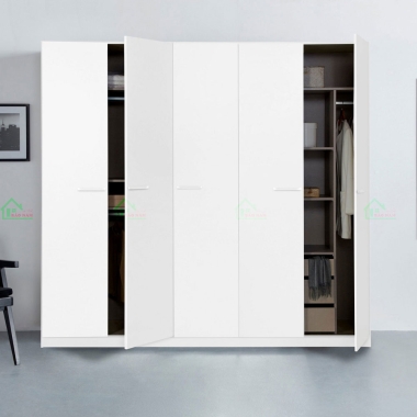 TỦ QUẦN ÁO GỖ ĐẸP HIỆN ĐẠI TA25​​​​​​​