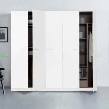 TỦ QUẦN ÁO GỖ ĐẸP HIỆN ĐẠI TA25​​​​​​​