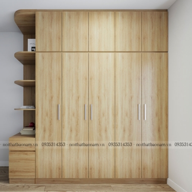 TỦ QUẦN ÁO GỖ ĐẸP HIỆN ĐẠI TA28​​​​​​​
