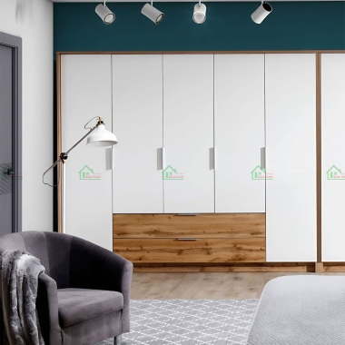 TỦ QUẦN ÁO GỖ ĐẸP HIỆN ĐẠI TA66​​​​​​​