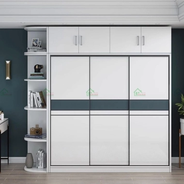 TỦ QUẦN ÁO GỖ MDF CỬA LÙA TAL38​​​​​​​