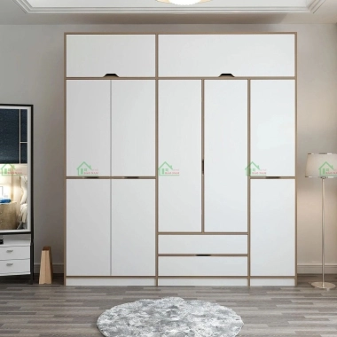 TỦ QUẦN ÁO GỖ MDF ĐẸP TA65​​​​​​​