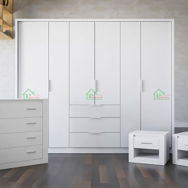  TỦ QUẦN ÁO GỖ MDF GIÁ RẺ TA68​​​​​​​