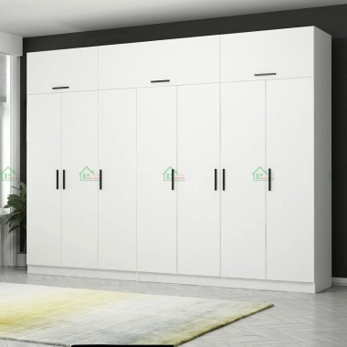 TỦ QUẦN ÁO GỖ MDF MÀU TRẮNG HIỆN ĐẠI TA48​​​​​​​