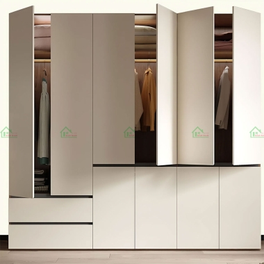 TỦ QUẦN ÁO GỖ MDF TA56​​​​​​​