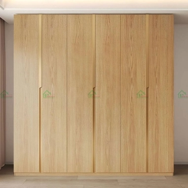 TỦ QUẦN ÁO GỖ TỰ NHIÊN SỒI ĐẸP TATN28​​​​​​​