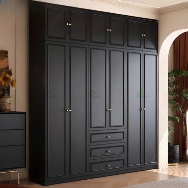 TỦ QUẦN ÁO GỖ TÂN CỔ ĐIỂN HIỆN ĐẠI TATN13​​​​​​​