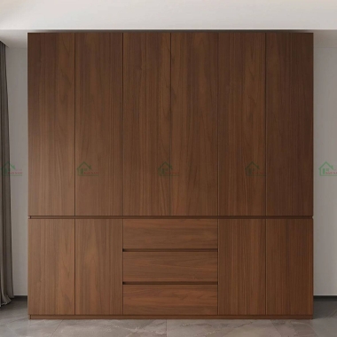 TỦ QUẦN ÁO GỖ TỰ NHIÊN ĐẸP HIỆN ĐẠI TATN07​​​​​​​