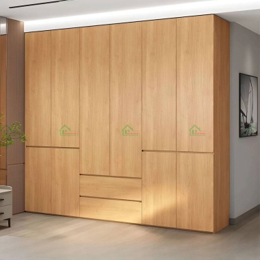 TỦ QUẦN ÁO GỖ TỰ NHIÊN HIỆN ĐẠI TATN32​​​​​​​