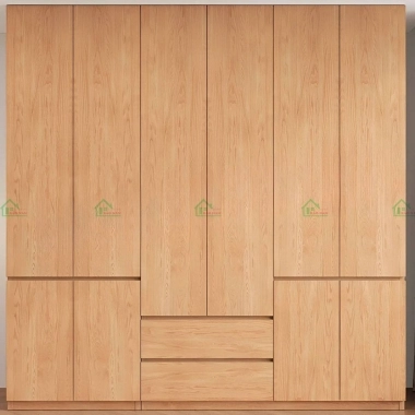 TỦ QUẦN ÁO GỖ TỰ NHIÊN ĐẸP HIỆN ĐẠI TATN36​​​​​​​