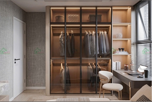 Tủ Áo Cánh Kính Đẹp - Xu Hướng Thiết Kế Phòng Ngủ 2025