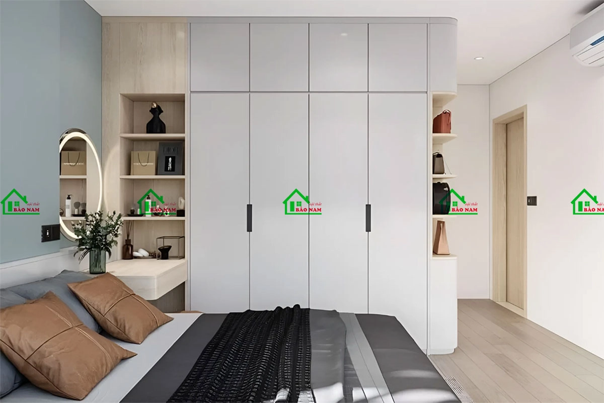 Các mẫu tủ áo gỗ đẹp hiện đại