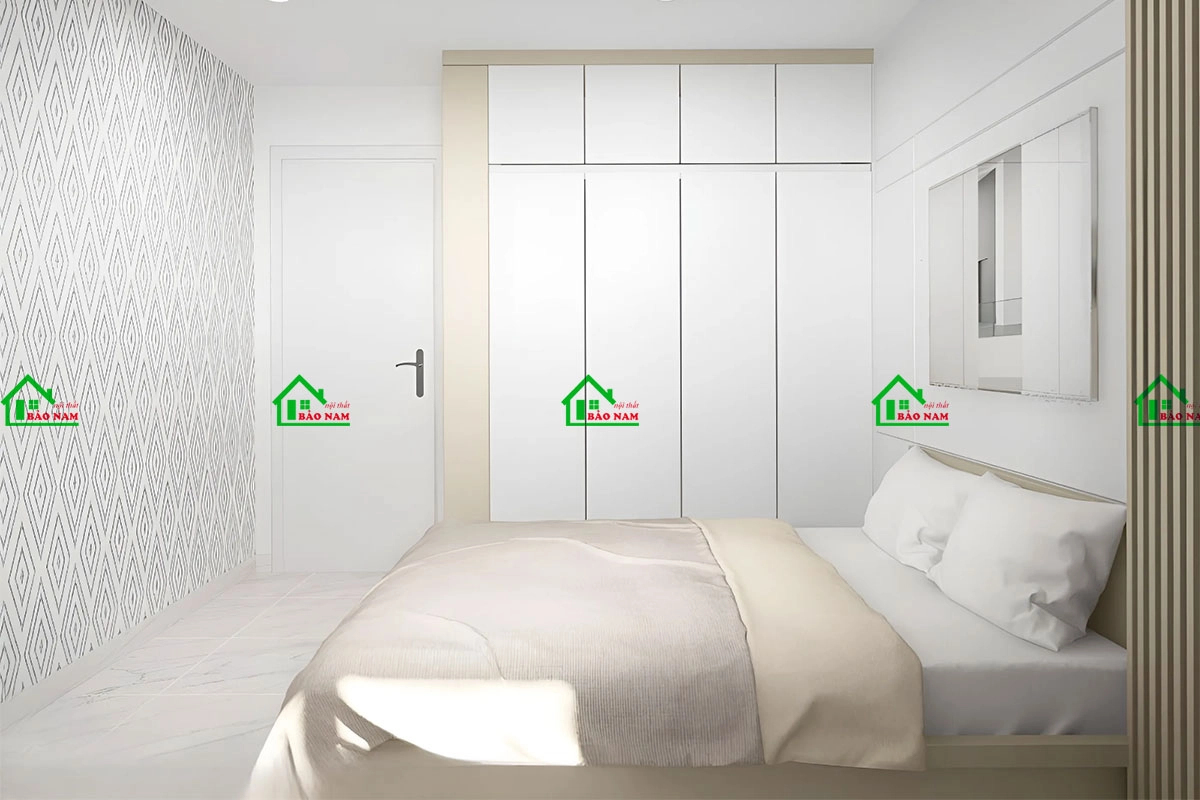 Mẫu tủ quần áo gỗ công nghiệp đẹp hiện đại