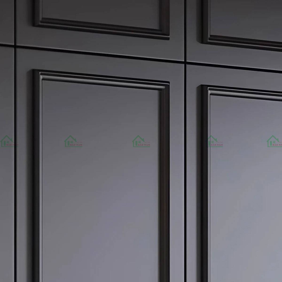Chất liệu gỗ tự nhiên cao cấp của tủ áo TATN12 phong cách Indochine