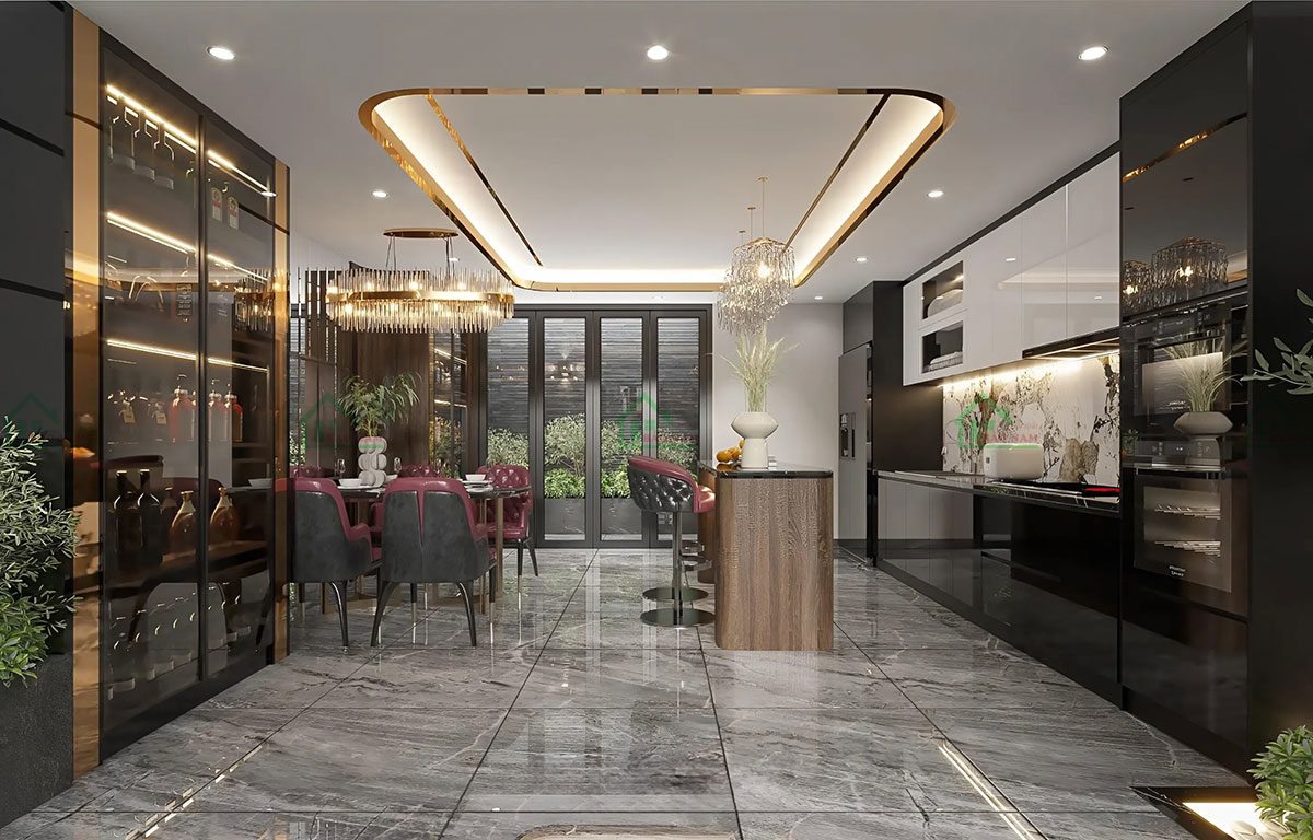 Ốp tường bằng đá Pandora White Marble Slabs nổi bật