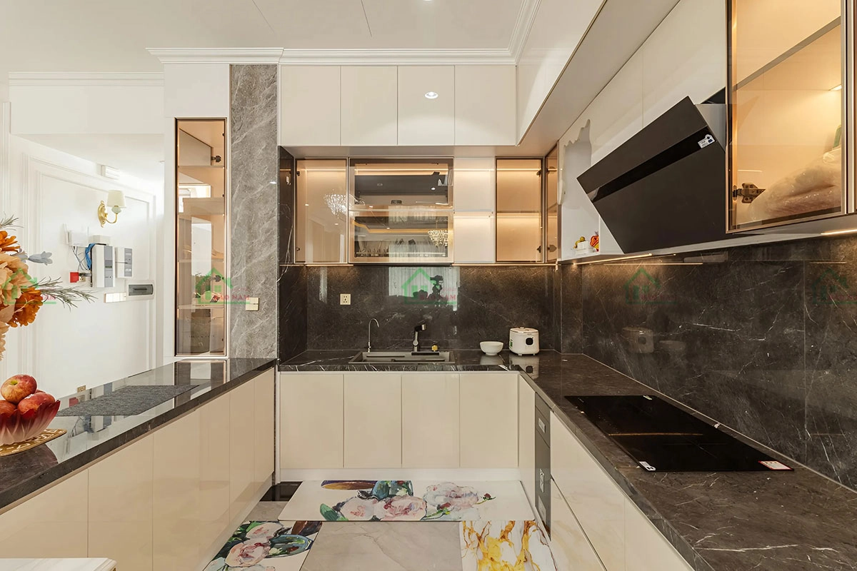 Gam màu xu hướng cho tủ bếp acrylic đẹp hot nhất cuối năm 2024