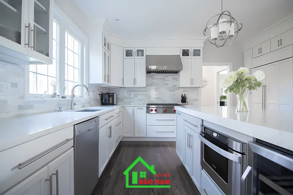 Mẫu tủ bếp Laminate phong cách Maverick độc đáo