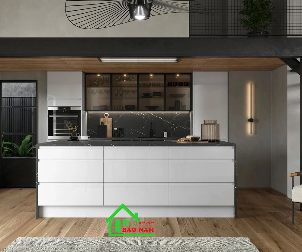 Thiết kế tủ bếp tối giản phong cách Minimalism
