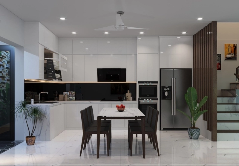 Các kiểu tủ bếp đẹp hiện đại phổ biến nhất