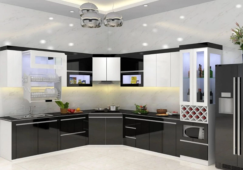 Đặc điểm của những mẫu tủ bếp đẹp hiện đại